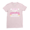 it' ok to stare at my cupcakes they are delicious Ladies Fitted T-Shirt
