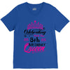 Celebrating With the 8th Birthday Queen V-Neck Tee
