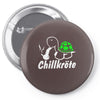 chillkr&ouml;te  fun kult shit bong marihuana joint smoke weed punk gras Pin-back button