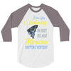 butterfly miracles 3/4 Sleeve Shirt
