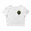 Cute Alien Crop Top