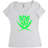 autobot and decepticon symbols Women's Triblend Scoop T-shirt