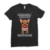 be the person your dog thinks you are Ladies Fitted T-Shirt