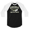 she was short, fat and had a big mouth! 3/4 Sleeve Shirt