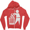 nazism Zipper Hoodie