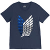 Attack On Titan V-Neck Tee