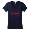 Delta Gamma Women's V-Neck T-Shirt