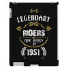 legendary riders are born in 1951 iPad 3 and 4 Case
