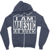 majestic advisory Zipper Hoodie