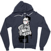 too lazy Zipper Hoodie
