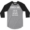 March Girl 3/4 Sleeve Shirt