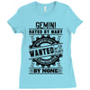 Gemini Hated By Many Wanted By Plenty Ladies Fitted T-Shirt