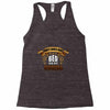 only loves her bed and her momma Racerback Tank