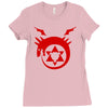 homunculus logo Ladies Fitted T-Shirt