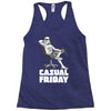 casual friday Racerback Tank