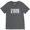 fishing beer V-Neck Tee