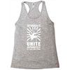 introverts Unite Separately in Your Own Homes Racerback Tank