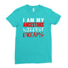 my ancestors wildest dream Ladies Fitted T-Shirt