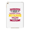 i never dreamed i'd grow up to be a super cool motocross mom but here iPad Mini 4