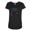 polite jaws Maternity Scoop Neck T-shirt