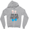 papa bunny Zipper Hoodie