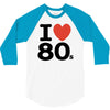 i love 80's 3/4 Sleeve Shirt