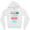 THE SONGS ON THE RADIO Zipper Hoodie