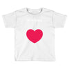 We're Hungry with Heart Toddler T-shirt