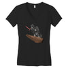 the darth king Women's V-Neck T-Shirt