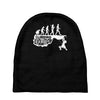 climbing evolution Baby Beanies