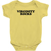 virginity rocks funny cool school church youth group abstinence purity Baby Onesie