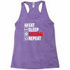 eat sleep arsenal Racerback Tank