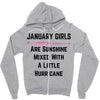 January Girls Zipper Hoodie