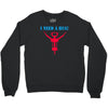 i need a hug Crewneck Sweatshirt