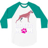 love boxer dog mom funny 3/4 Sleeve Shirt