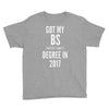 bs degree funny graduation Youth Tee
