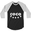 loco coco skul 3/4 Sleeve Shirt