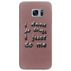 i don't do drugs tie dye Samsung Galaxy S7 Edge