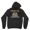 February Girl Hated By Many Unisex Hoodie