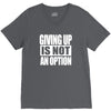 giving up is not an option V-Neck Tee