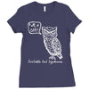 irritable owl syndrome Ladies Fitted T-Shirt