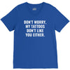 my tattoos V-Neck Tee