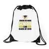 i'm a senior. Drawstring Bags