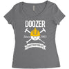 doozer construction co Women's Triblend Scoop T-shirt