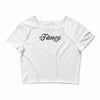 fancy t shirt iggy azalea t shirt charlie xcx t shirt the fault in our Crop Top