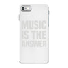 music is the answer iPhone 7 Case