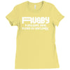 rugby a hooligans gentlemen Ladies Fitted T-Shirt