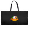 merry christmas Weekender Totes