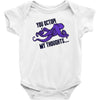octopi my thoughts Baby Onesie