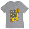 who shot first V-Neck Tee